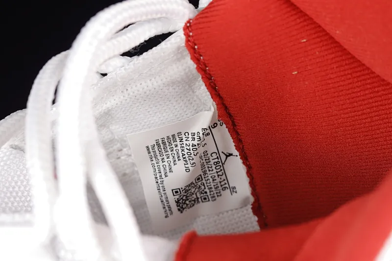 All categories Air Jordan Jordan series basketball shoes Air Jordan 11 Air Jordan 11 "Cherry" AJ11 Joe 11 cherry red high-top basketball shoes CT8012-116